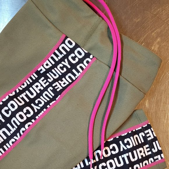 Juicy Couture Pants - Juicy Couture Leggings with Logo Side Taping | Women | Medium
